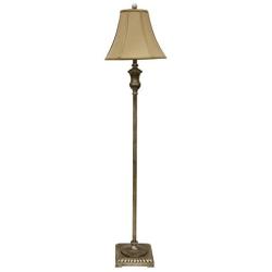 Décor Therapy PL3790 Floor Lamp, Antique Gesso