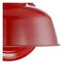 Urban Barn Rustic Farmhouse Outdoor Wall Light Fixture Red Steel Gooseneck Arm 11 1/4'' for Exterior House Porch Patio - John Timberland