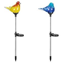 Outdoor Garden Solar Lights Pathway Decorative Lights, Waterproof LED Lights for Lawn, Patio or Courtyard