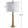 JONATHAN Y JYL3032A Blanche 28.7'' Resin LED Lamp Traditional,Classic for Bedroom, Living Room, Office, College Dorm, Coffee Table, Bookcase, Antique Gold