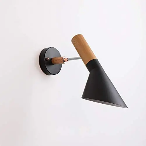 Dkdnjsk Modern Minimalist Macaron Wall Light Bedroom Study Reading Learning Wall Sconces Living Room Dining Room Decoration Lighting Wall Lamp E27 Screw for LED Bulb Wall Light Fixtures