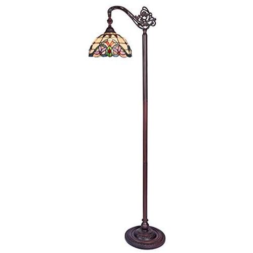 Chloe CH33313VI11-RF1 Floor Lamp, One Size, Multi-Colored