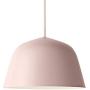 LAKIQ Modern Pendant Light Dome Shade Single Hanging Pendant Lamp Kitchen Island Lighting for Dining Room Living Room Bedroom (9.84,Pink)