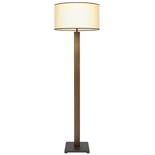 Best Choice Products 60in Modern Lighting Column Floor Lamp for Living Room, Bedroom w/Square Base, Bronze