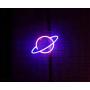 BeyonDecor LED Planet neon Signs for Wall Decoration Battery and USB Operated Aesthetic Room Decor neon Sign neon Lights for Kids Room, Bar, Living Room, Christmas, Party, Wedding, Halloween