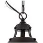 Essex Dyed Bronze Pendant Light 16'' Wide Modern Farmhouse Industrial Rustic Hammered Dome Shade Fixture for Kitchen Island Dining Room - Franklin Iron Works