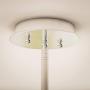 Kenroy Home Casual 3 Light Pendant ,64 Inch Height, 22 Inch Diameter with Brushed Steel Finish