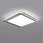 LED Ceiling Light Flush Mount 54W 19in Square LED Ceiling Lamp, LED Acrylic Ceiling Lamp Living Room Lamp Square Bedroom, Modern Minimalist Lighting Cold White Light for Kitchen Bathroom Hallway