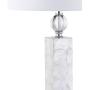 JONATHAN Y JYL4006A-SET2 Bailey 32'' LED Seashell Lamp Coastal,Contemporay,Transitional for Bedroom, Living Room, Office, College Dorm, Coffee Table, Bookcase, White, 2 Piece