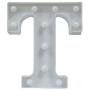 CJWPOWER Room Decor, LED Letter Signs, Cute Home Decor, Light Up Letter Signs for Wall, Bedroom, Party Decorations, Wedding, Birthday. Night Light and More (T)