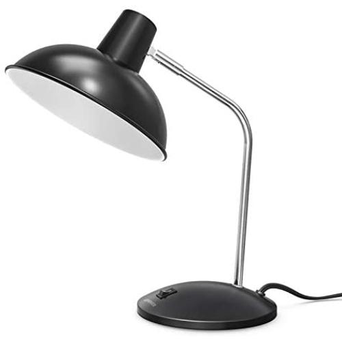 LEPOWER Metal Desk Lamp, Modern Study Table Lamps, Adjustable Office Desk Reading Light for Living Room, Bedroom and Office