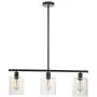 LeeZM Rustic Industrial Chandeliers Modern 3-Light Glass Shades Pendant Lighting Vintage Farmhouse Adjustable Wire Ceiling Light Hanging Lamp For Dining Rooms Bedrooms Living Room Kitchen Island Black LeeZM Rustic Industrial Chandeliers Modern 3-Light Glass Shades Pendant Lighting Vintage Farmhouse Adjustable Wire Ceiling Light Hanging Lamp For Dining Rooms Bedrooms Living Room Kitchen Island Black