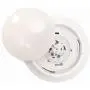 CORAMDEO 7.4 Inch LED Flush Mount Ceiling Light Fixture, Closet, Bathroom, Shower, Laundry, Hallway, Pantry, 3K, Built in LED 75W of Light from 11.5W of Power, 800 Lumen, Dimmable, White Finish