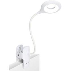 LVJING 28 LED Reading Light, 9 Different Settings Eye Protect Book Light, USB Rechargeable Reading Lamp, Touch Control Clip Desk Lamp, Flexible 360° Clip Light for Home Book Bed and Computer