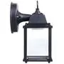 LIT-PaTH Outdoor LED Wall Lantern, Wall Sconce as Porch Lighting Fixture, 5000K Daylight White, 9.5W (75W Equivalent), 800 Lumen, Aluminum Housing Plus Glass, Outdoor Rated, 2-Pack