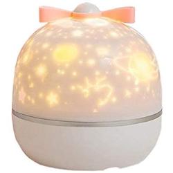 Night Light Projector,Howap Kids Star Night Light,360-Degree Rotating Colors Changing Desk Lamp with Built-in Song,Carousel,Space,Star,Sea,Birthday,Rose,6 Themes Projector lamp for Kids,Bedroom,Party