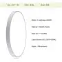 Modern LED Flush Mount Ceiling Light - 36W (200W Equivalent) Round Dimmable LED Ceiling Light, 2800-6500K,85Ra+,2700lm,19.7In Remote Control Lighting Fixture for Bedroom Kitchen