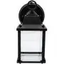 Maxxima LED Porch Lantern Outdoor Wall Light, Black w/Clear Glass, Photocell Sensor, 650 Lumens, Dusk to Dawn Light Sensor, 3000K Warm White Maxxima LED Porch Lantern Outdoor Wall Light, Black w/Clear Glass, Photocell Sensor, 650 Lumens, Dusk to Dawn Light Sensor, 3000K Warm White
