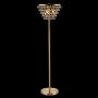 JONATHAN Y JYL9005B Jemma 60'' Crystal/Metal LED Floor Lamp, Contemporary, Transitional for Bedroom, Living Room, Brass Gold