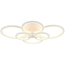 ROYAL PEARL LED Flush Mount Ceiling Light with 6-Light,Modern Ceiling Pendant Light for Bedroom Living Room Dining Room Kitchen