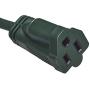 Amazon Basics 16/3 Vinyl Outdoor Extension Cord, Green, 100 Foot