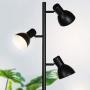 Brightech Ethan - LED Tree Floor Lamp for Mid Century, Modern, Contemporary and Industrial Decor - 3 Light Standing Pole Lamp- Tall Light for Living Room, Bedroom, and Office - Black Brightech Ethan - LED Tree Floor Lamp for Mid Century, Modern, Contemporary and Industrial Decor - 3 Light Standing Pole Lamp- Tall Light for Living Room, Bedroom, and Office - Black