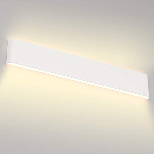 Aipsun 30W/32.6 inch Modern LED Vanity Light for Bathroom Light Fixture Up and Down Wall Light(Warm White 3000K)