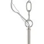Caliari Brushed Nickel Pendant Chandelier 22'' Wide Modern Double Shade 6-Light Fixture for Dining Room House Foyer Kitchen Island Entryway Bedroom Living Room - Possini Euro Design