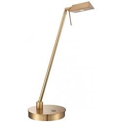 George Kovacs P4316-248, Georges Reading Room, 1-Light LED Table Lamp, Honey Gold