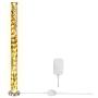 Column Floor Lamp, LKUA Modern LED Corner Standing Tube Floor Lamp, Decorative Elegant Design Metal Exposed Rope Floor Lamp for Living Room,Bed Room,Office(42''Warm White Color）