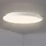 Combuh 24W Round LED Ceiling Light 4000K IP54 11Inch Modern Flush Mount Ceiling Lighting Fixtures Waterproof Close to Ceiling Light Natural White for Living Room Bedroom Shower Bathroom Dining Room