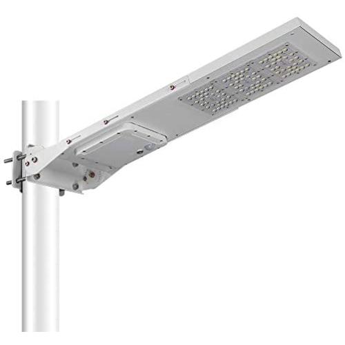 Gebosun LED Solar Street Light 120W,IP65 Waterproof White 6000K Solar Security Light Dusk to Dawn with Adjustable Mounting Bracket for Flag Pole,Yard,Area Lighting, Garden,Pathway