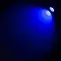 LumenBasic Blue Spotlight Outdoor - Low Voltage 12v 12 Volt LED Landscape Garden Pathway Lighting Spotlight Fixture - 400 Lumen 5 watt COB Technology. Needs Wiring, Hard Wired.