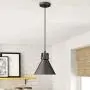 Zeyu Pendant Light Oil Rubbed Bronze, 1-Light Farmhouse Hanging Light for Kitchen Island, ZY26-M1L ORB