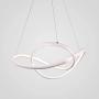 LightInTheBox 44w Modern Minimalism, Nordic LED Chandelier Pendant Light Chic Circular Ring Irregular Contemporary Hanging Lighting Fixture for Living Dining Room Bedroom Warm White