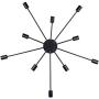 YHYSTL Modern Pendant Lighting Industrial Chandelier Light Fixtures 10 Light Black Semi Flush Mount Ceiling Light Vintage Style Ceiling Lamp for Kitchen Room Bedroom Dining Room Foyer YHYSTL Modern Pendant Lighting Industrial Chandelier Light Fixtures 10 Light Black Semi Flush Mount Ceiling Light Vintage Style Ceiling Lamp for Kitchen Room Bedroom Dining Room Foyer