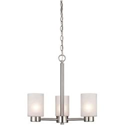 Chandelier Light Fixture, Dining Room Light Fixture, Bedroom Chandelier Ceiling Light, 3 Light Chandelier, Brushed Nickel Chandelier.