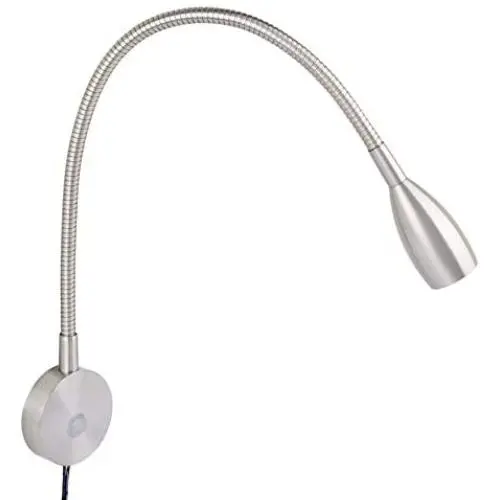 acegoo Bedside Reading Light, Minimalist LED Bed Reading Lamp Dimmable Touch Switch Headboard Wall Surface Mount Brushed Nickel acegoo Bedside Reading Light, Minimalist LED Bed Reading Lamp Dimmable Touch Switch Headboard Wall Surface Mount Brushed Nickel