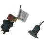 Holiday Essentials 100 Ultra-Brite Green Lights with Green Wire - Indoor/Outdoor Use - UL Listed