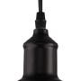HMVPL Farmhouse Pendant Lighting Fixtures, Black Hanging Chandelier Lights Industrial Ceiling Lamp for Kitchen Island Dining Room Hallway Bedroom