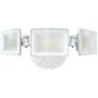 Olafus 5000LM LED Security Light, 50W Super Bright Flood Lights Outdoor, 3 Adjustable Heads, 6000K White Exterior Light, IP65 Waterproof Wall Mount Floodlights for Garage, Eave, Garden, Patio, Porch