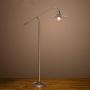 LITFAD Industrial Stylish Flared Floor Lamp Metal 1 Bulb Living Room Standing Floor Light with Boom Arm in Bronze for Bedroom Hotel Dining Room Restaurant