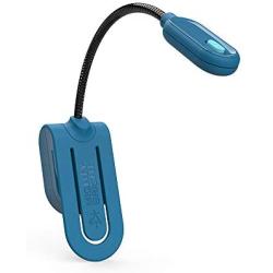 The Original Mighty Bright MiniFlex2 Book Light, Ultra Lightweight Reading Light, Portable Travel Light, 24 Hour Battery Life, Perfect for Kids, Bookworms, Reading in Bed (Blue)