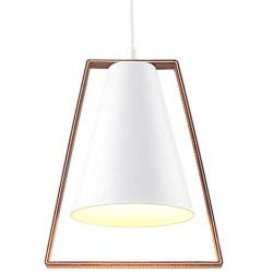 Fashionou Pendant Light for Dining Room, Kitchen, Living Room Nordic Style Hanging Light, Bulb not Included(White)