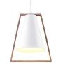 Fashionou Pendant Light for Dining Room, Kitchen, Living Room Nordic Style Hanging Light, Bulb not Included(White)