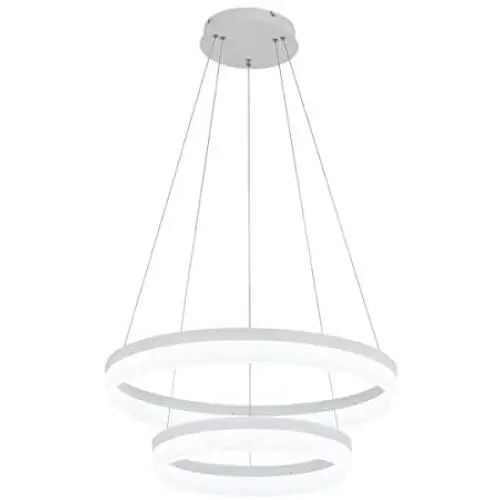 ROYAL PEARL LED Pendant Light Modern Chandelier 5400lm 60W Flush Mount Pendant Lamp for Living Room Bedroom Office, 6000k