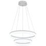 ROYAL PEARL LED Pendant Light Modern Chandelier 5400lm 60W Flush Mount Pendant Lamp for Living Room Bedroom Office, 6000k