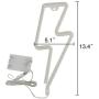 Sunnyglade USB Charging/Battery LED Neon Decorative Lights,Neon Sign Shaped Decor Light, Wall Decor for Christmas,Birthday Party, Kids Room, Living Room, Wedding Party Decor (Lightning)