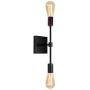 JHLBYL Bathroom Vanity Light 2-Light Wall Sconce Brushed Black Classic Mid Century Wall Lamp Wall Light for Bathroom Modern Dining Room Living Room JHLBYL Bathroom Vanity Light 2-Light Wall Sconce Brushed Black Classic Mid Century Wall Lamp Wall Light for Bathroom Modern Dining Room Living Room
