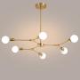 LightInTheBox 6-Head Modern Metal Chandeliers Pendent Light Living Room Dining Room Bedroom Lighting Fixture 60W (1PC)